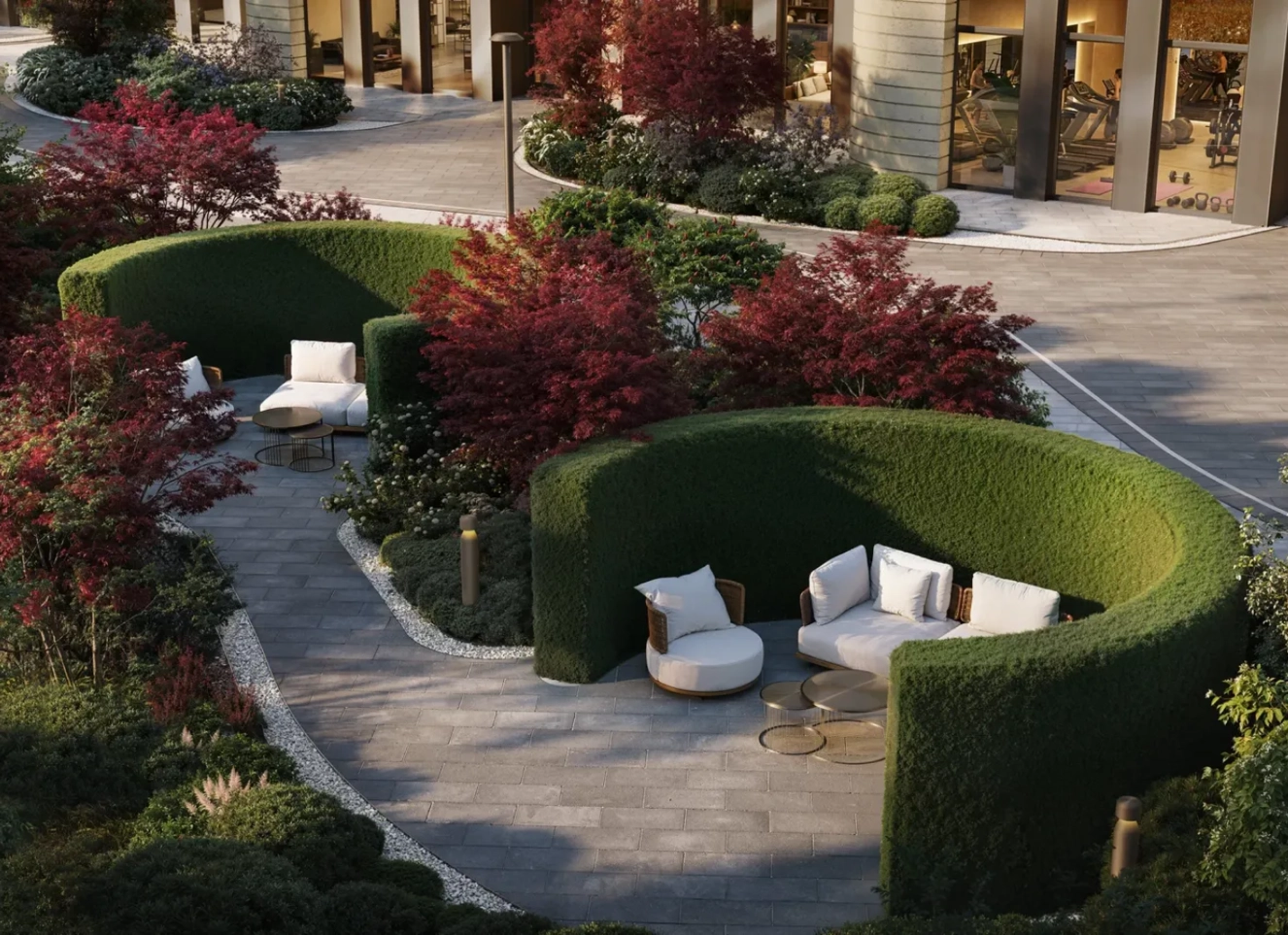 ЖК «Муза» - двор