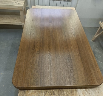 Изготовление столешниц прямоугольных на заказ из древесного массива в Уфе от компании ЭкоМассивУфа