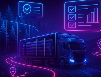 Мониторинг лесозаготовительной техники с поддержкой GPS/ГЛОНАСС