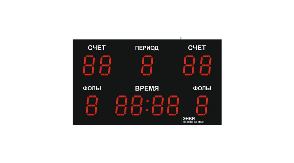 Светодиодное табло для футбола 170х110_4х30_5х21_S16х160