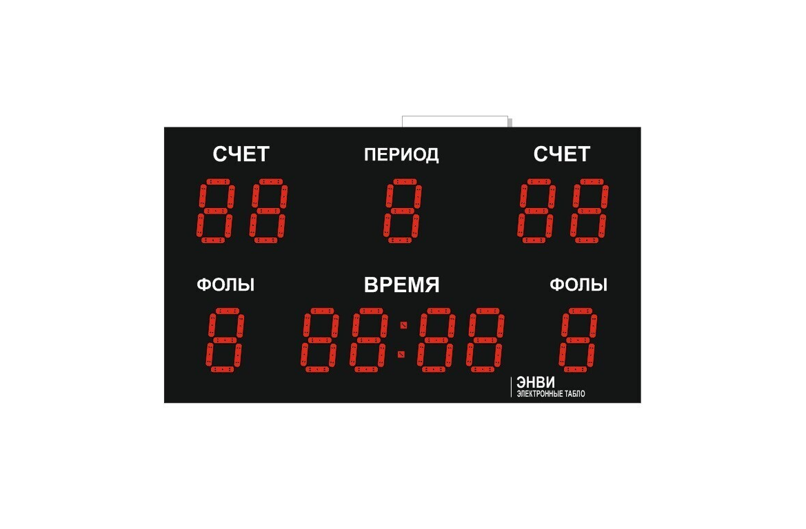 Светодиодное табло для футбола 170х110_4х30_5х21_S16х160