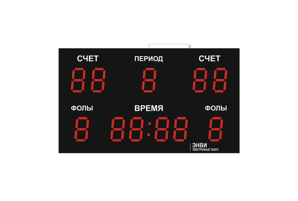 Светодиодное табло для футбола 170х110_4х30_5х21_S16х160