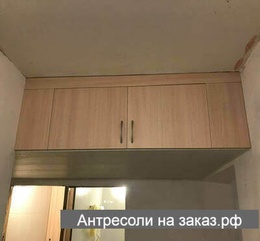 Фотография №17 Антресоль сквозная с дверцами ЛДСП