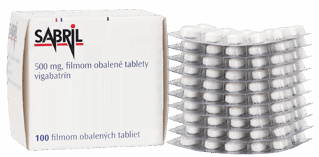 Упаковка Сабрил 500мг