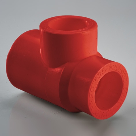 Тройник полипропиленовый (PP-R) противопожарный FireResistant AntiFire