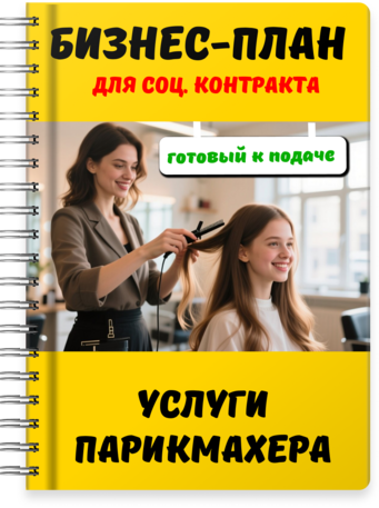Бизнес-план для социального контракта - Услуги парикмахера