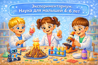научные занятия для детей 4 5 6 лет Нижний Новгород эксперименты для детей кружок науки