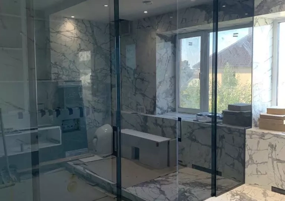 Стационарные перегородки из стекла в Астане