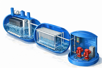 Биологические очистные сооружения KSU-TS