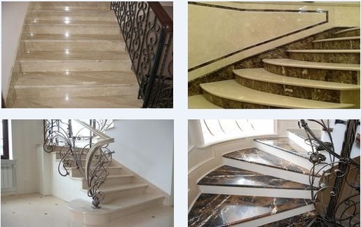 Лестница из мрамора