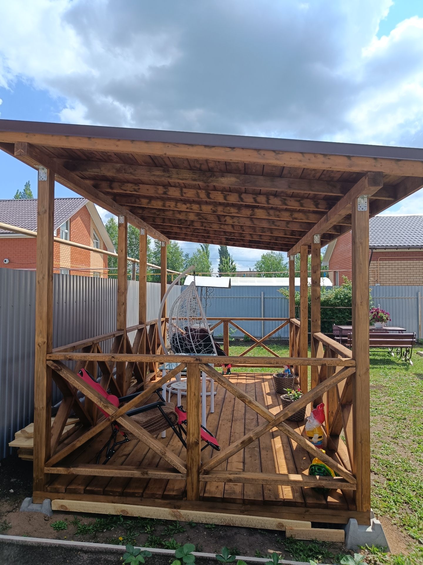 Строительство деревянных террас под ключ в Уфе и Уфимском районе