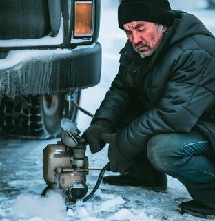 что делать если замерзла солярка