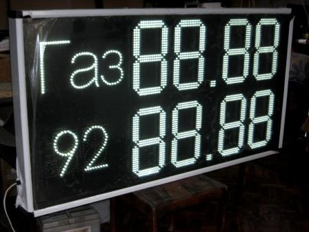 Табло на операторную АЗС