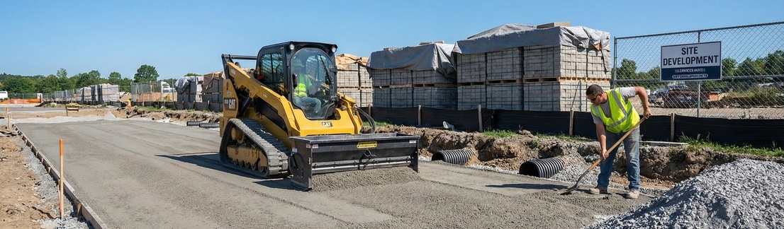 Применение бетонного отсева для дренажа и благоустройства