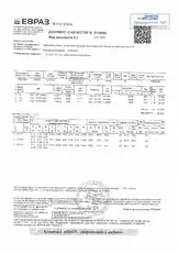 Сертификат на винтовые сваи