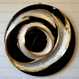 Картина из коллекции Натальи Жуковой " Black Gold Pearl "