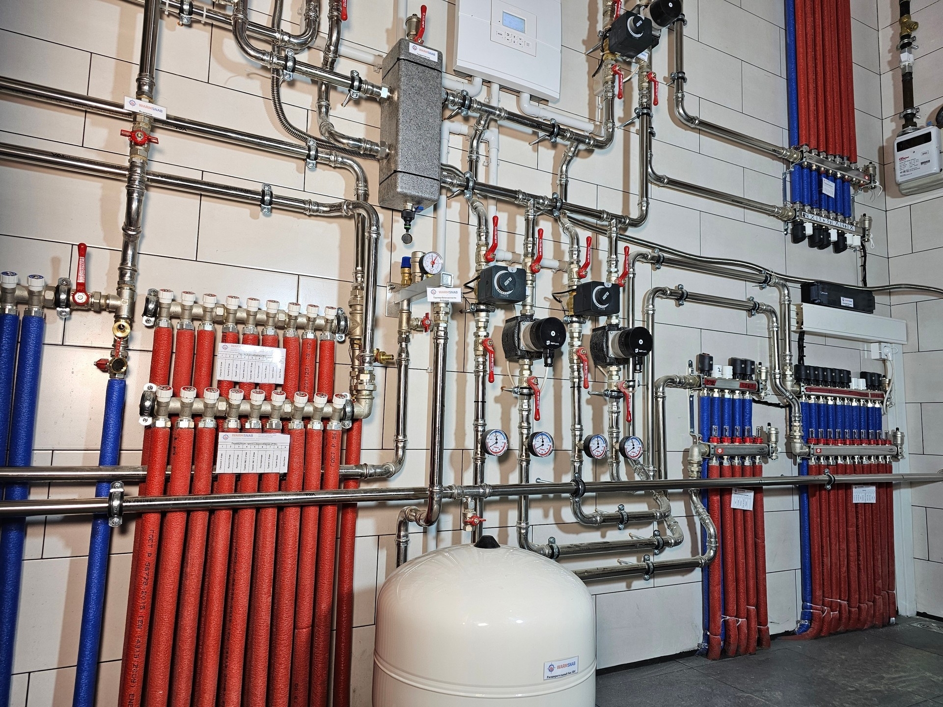 Монтаж систем отопления и водоснабжения в Йошкар-оле и Марий Эл