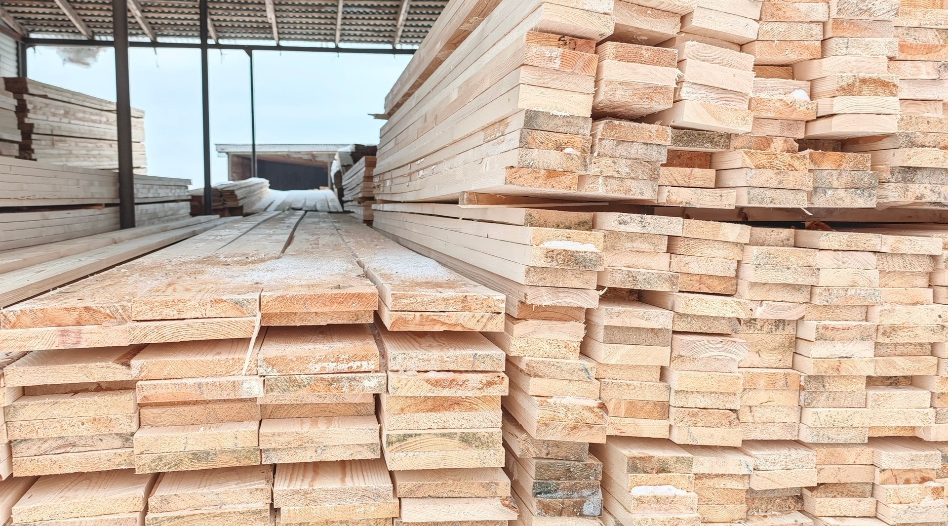 Доска обрезная 30х150х6000