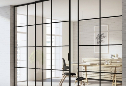 Примеры лофт перегородок в интерьере