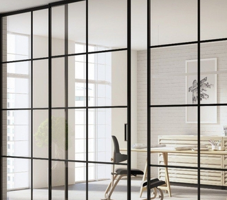 Примеры лофт перегородок в интерьере