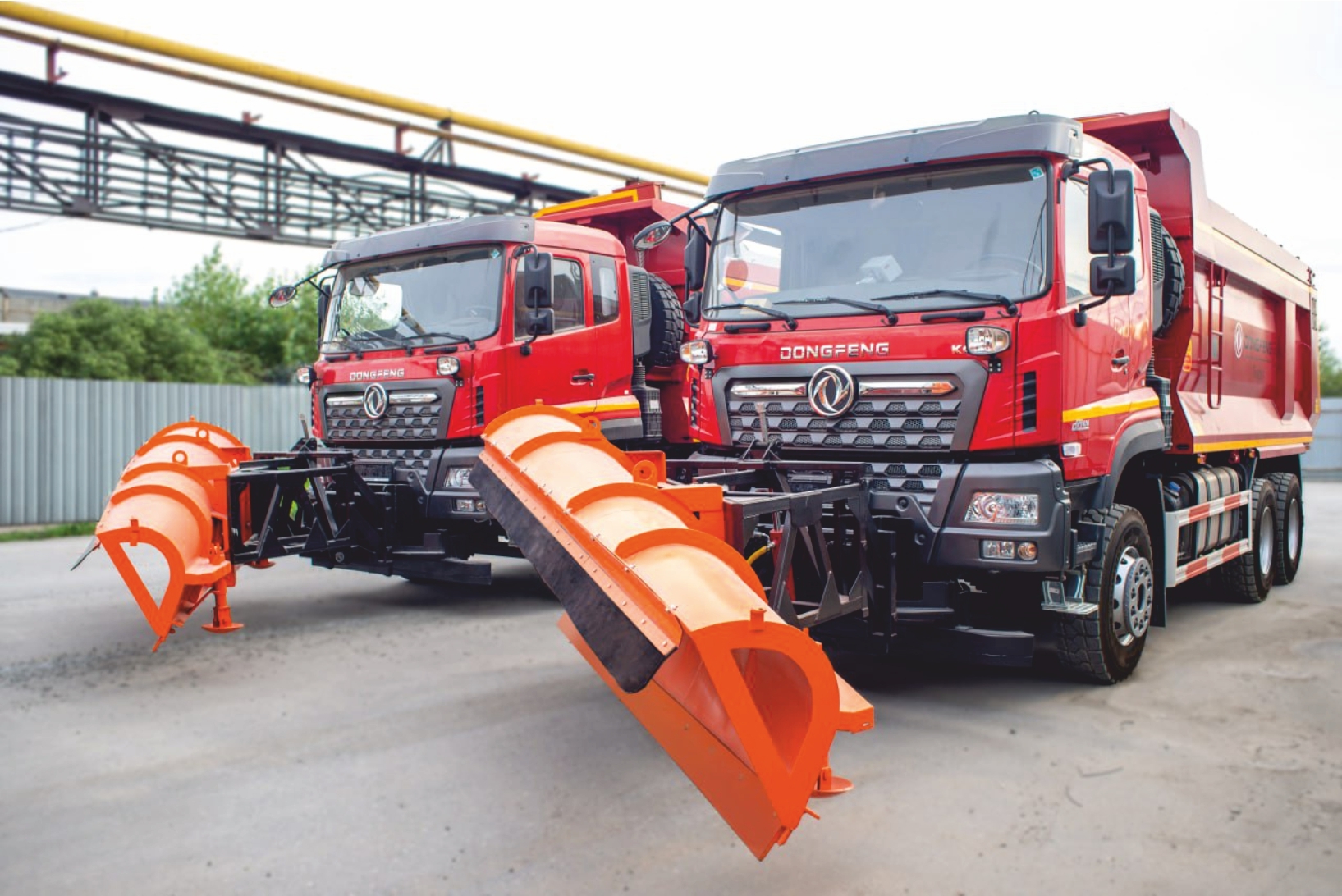 КДМ на базе самосвала Dongfeng