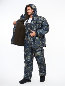  Зимний костюм Горка 8 (Кубики) – утеплённая спецодежда от Spetzobuv