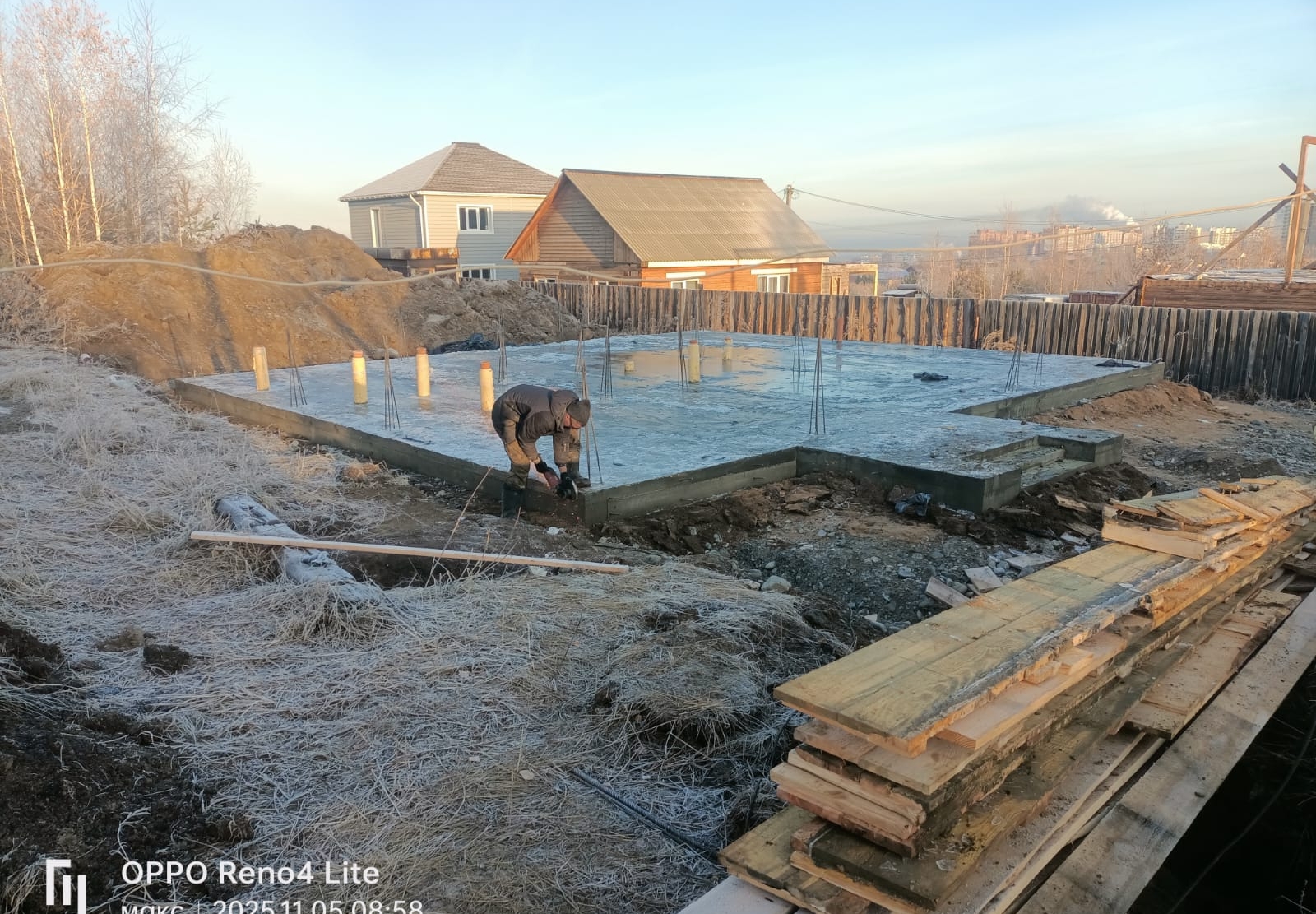 Готовый дом из газобетона