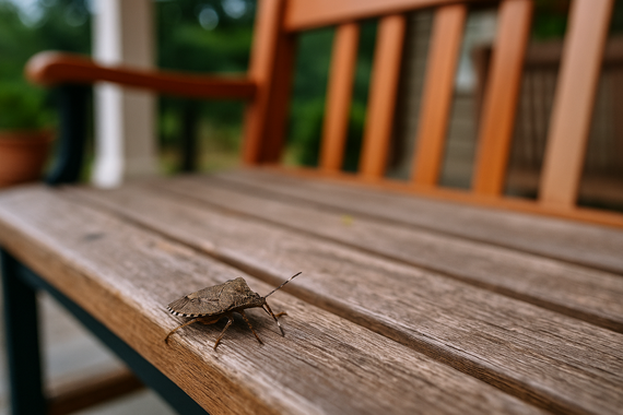 Клоп на лавочке