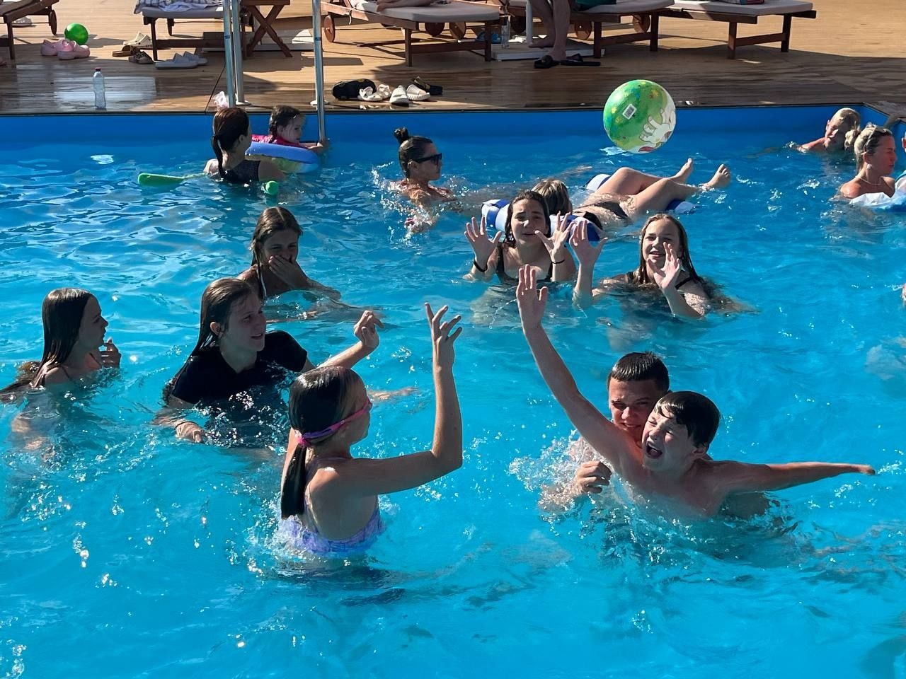 Spa&Camp бассейн в лагере с подогревом