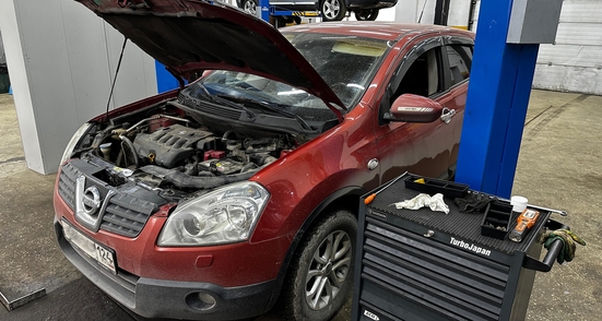 Nissan Qashqai J10 – ремонт вариатора из-за низкого давления