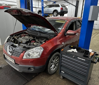 Nissan Qashqai J10 – ремонт вариатора из-за низкого давления