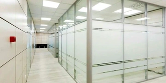 Стационарная лофт перегородка в Астане