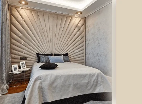 Мягкие стеновые панели формы лучей на заказ по индивидуальным размерам