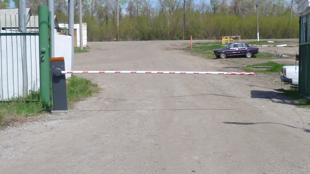 Установка шлагбаумов
