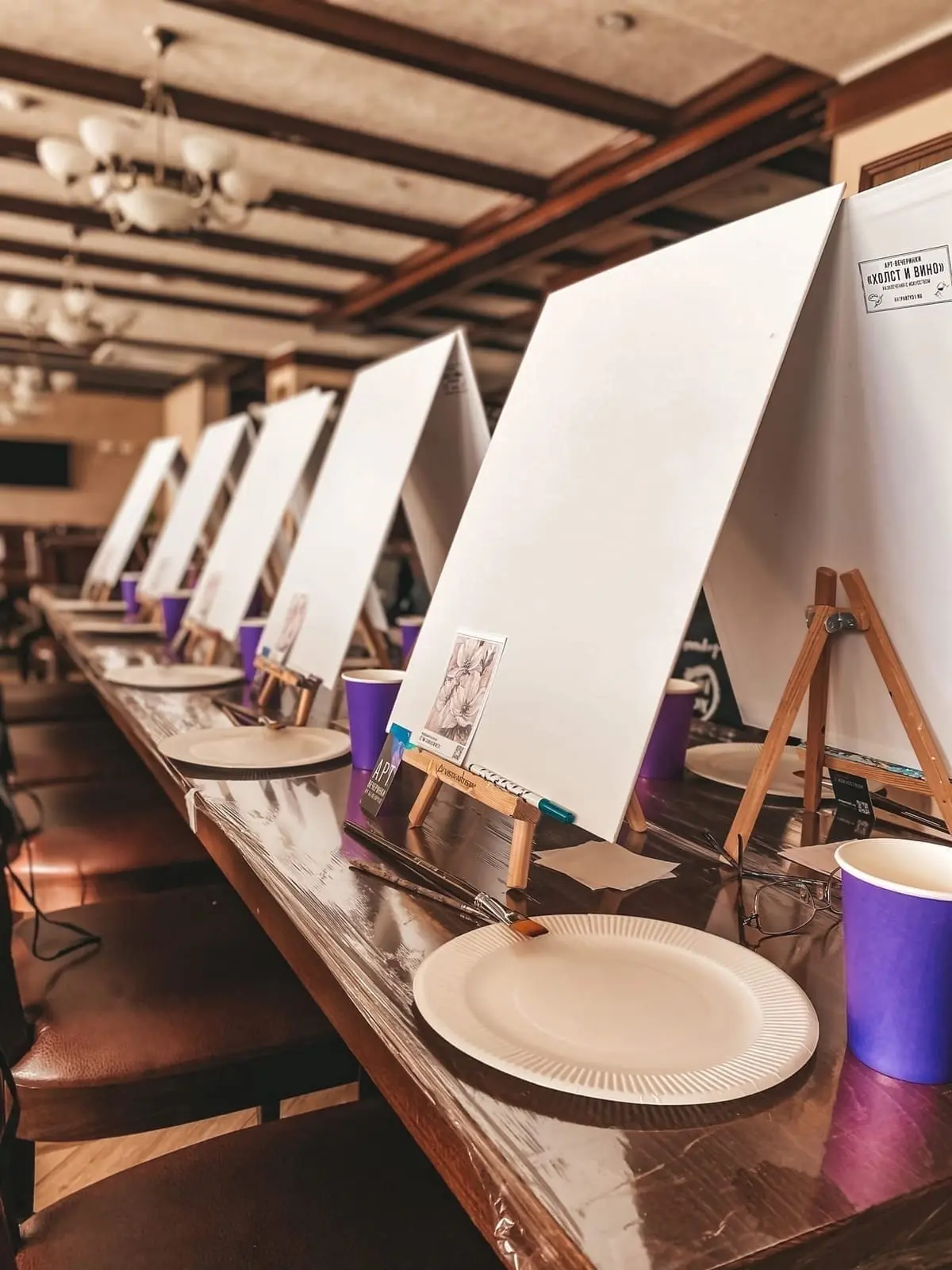 Акриловая живопись на холстах 50х40