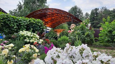 Изготовление навеса из поликарбоната Ульяновск