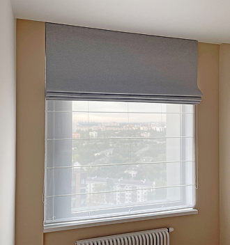 Рулонные шторы на лоджии, балконе мини