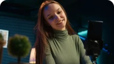 Съёмка в главной роли