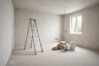 Оштукатуренные стены