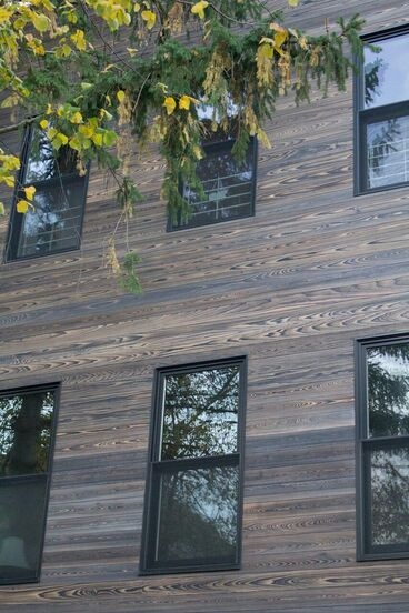 Деревянные фасады домов