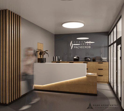 Леди Архитектор - проект глазной клиники Расческов