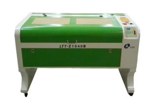 Компактный лазерно-гравировальный станок LTT-Z1040B 60Вт с ЧПУ для дерева.