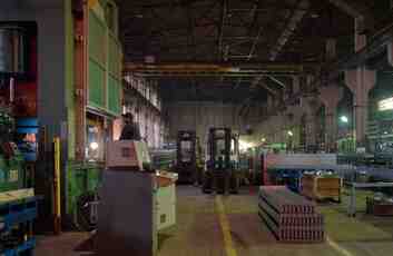 Линия по производству паллетных стеллажей (цех паллетных стеллажей)