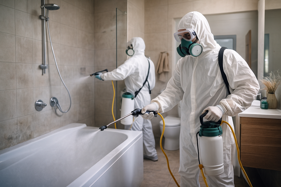 Дезинфекция ванной комнаты