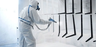 Порошковая покраска для частей