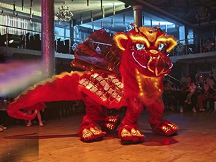 Светящийся костюм Дракона