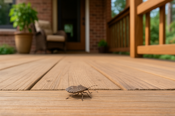 Клоп на веранде