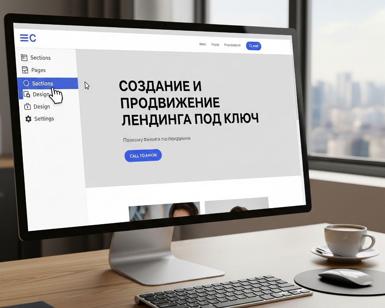 создание и продвижение лендинга под ключ