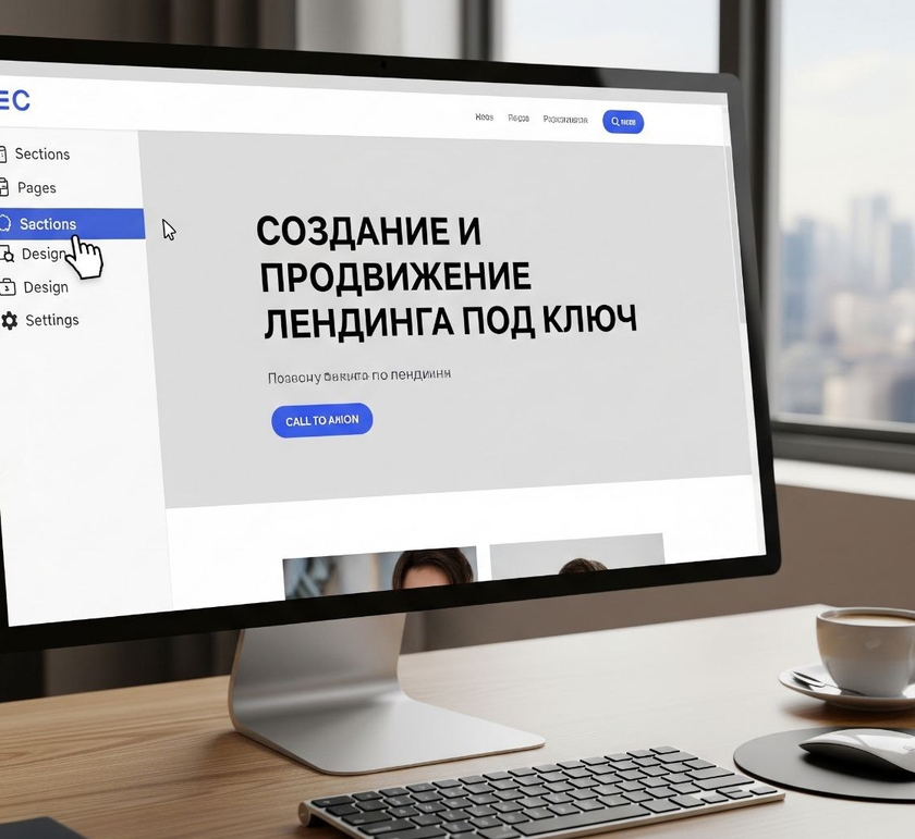 создание и продвижение лендинга под ключ