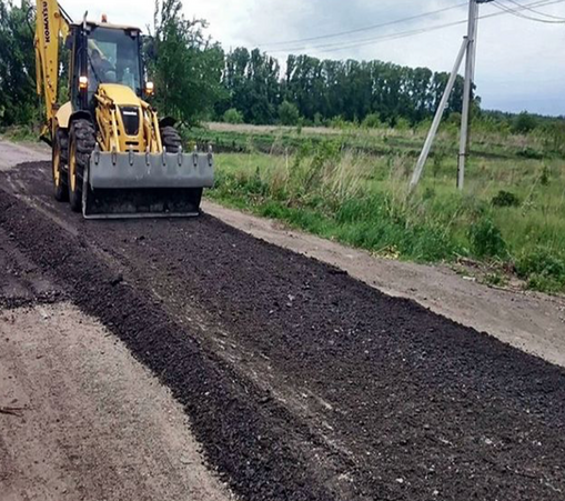 Укладка асфальтогранулята в минске